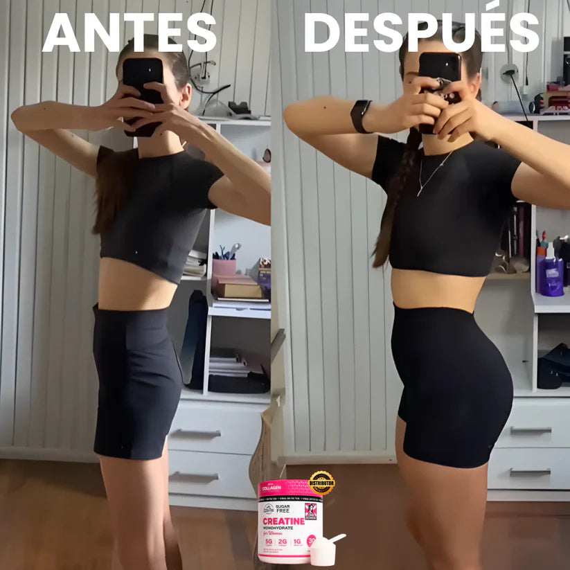 Creatina Monohidratada Old School | Aumento de glúteos