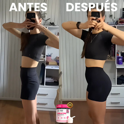 Creatina Monohidratada Old School | Aumento de glúteos