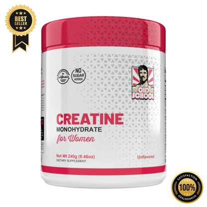 Creatina Monohidratada Old School | Aumento de glúteos